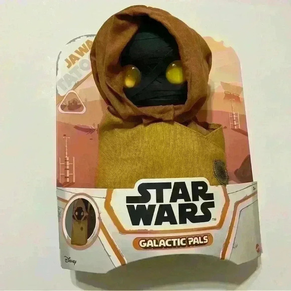 Mattel Other - NEW Star Wars Galactic Pals Baby Jawa Tatooine 11" Plush Doll (2002 Mattel)